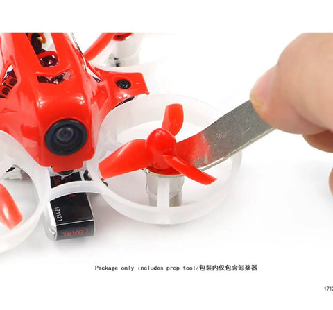 Propeller Wrench For Tiny 6 To 7 FPV Racing Drones Prop Removal And Repair Tool For Multirotors And Helicopters in use