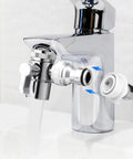 3 Way Sink Faucet Diverter Valve Copper Adapter For Portable Washer And Countertop Dishwasher Splitter With Aerator Hose