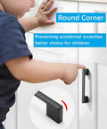 Child-friendly cabinet with 10 Pack Brushed Gold Cabinet Pulls 3 Inch Square Brass Kitchen Cabinet Handles For Drawers Cupboards And Dressers
