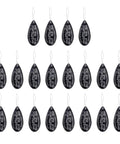 Aluminum Needle Threader Set 20 Pcs Lightweight Sewing Tool With Flexible Wire Tips For Quick And Easy Hand And Machine Needle Threading Great For Home Sewing Projects And No Fuss DIY, 20 black threaders