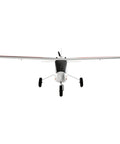RC Airplane AeroScout S 2 1.1m RTF Basic With Safe Technology for Beginners front view, highlighting wingspan and landing gear