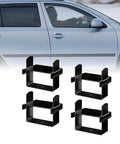 Heavy Duty 4 Pack Stainless Steel Leaf Spring Clamp Kit Fits Trailers And Light RVs With Easy Bolt Locking Washer Setup For A Smooth Ride And Solid Stability On The Road Without Breaking The Bank black clamps for trailer leaf springs