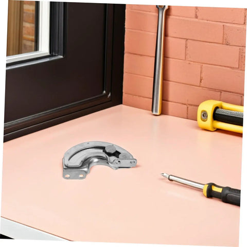 Concealed Hidden Cabinet Hinges 90 Degree Curved For Doors Two Piece Stainless Steel Industrial Grade Hinges with tools