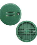 Two Pack 10 Inch Round Valve Box Cover Lids For Outdoor Sprinkler System Irrigation Control Water Line, durable polypropylene