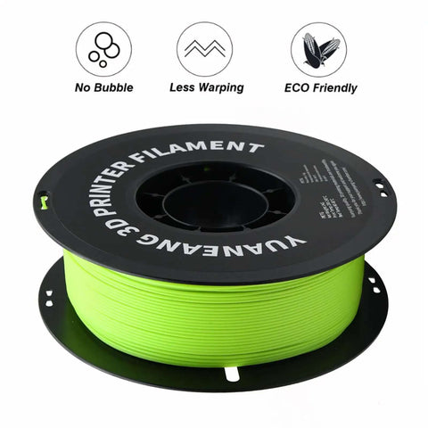 Lime green spool from PetG Filament Mega Bundle 16 Color Set 1.75mm 1Kg Spools For Functional Parts, Engineering Models, Large Multi Color Printing