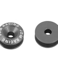 Bumper Trunk Quick Release Fastener Kit Gun Metal 24mm Diameter and 11mm Height Includes Hardware for Easy Front and Rear Bumper Installation and Removal Set of 4