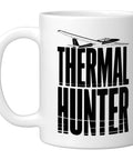 Thermal Soaring Sailplane Pilot Ceramic Mug For Glider Fans And Flight School Crew Coffee Cup White Perfect For CFIs Students Tow Pilots Ridge Lift Lovers And Weekend Aero Enthusiasts