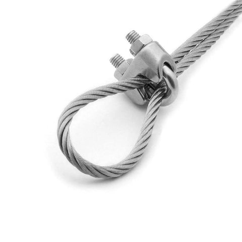 20 Pack 3/8 Inch Wire Rope Clamps Heavy Duty Stainless Steel Cable Grips Rock Solid M10 Wire Cable Clips Built Tough With Top Shelf Rust Protection For Daily Rigging