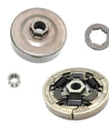 Heavy Duty Clutch Drum And Chain Sprocket Needle Cage For Stihl 3/8 Inch Pitch parts showing clutch and needle cage components.