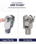 Installation guide for Beefy Stainless Steel Cotter Pin Set Kit With 525 700 875 Pieces M1 M2 M3 M4 T Shape Split Pins