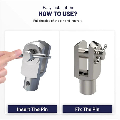 Installation guide for Beefy Stainless Steel Cotter Pin Set Kit With 525 700 875 Pieces M1 M2 M3 M4 T Shape Split Pins