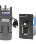 Adjustable Variable Speed Gear Reduction Motor With Speed Controller 110 Volt AC 120 Watt High Torque Single Phase Electric Gear