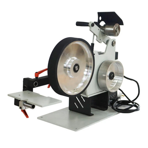 Badass Heavy Duty Belt Sander And Metal Polisher With 72 By 2 Inch Wide Belt showing a reinforced steel frame and adjustable components.