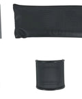 Skylight Large Diaphragm Studio Condenser XLR Mic With Shock Mount And Carry Bag, shown with accessories and user guide