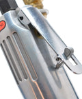 Close-up of Beast 6 Inch Wet Grinder with Pneumatic Water Injection, showing ergonomic handle and metal casing.