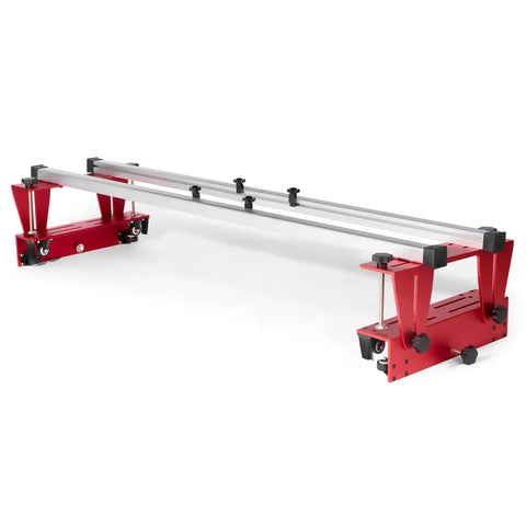 Router Sled For Woodworking Up To 64 Inches With X And Y Axis Adjustable Rails Universal Fit For Most Routers, side view