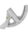 Heavy Duty Cast Aluminum Emt Conduit Bender With Embossed Angle Marks For Accurate 10 To 90 Degree Bends showing manual bender head with level.