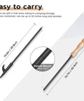 32 Inch Heavy Duty Campfire Poker With Wooden Handle For Fire Pit Outdoors Or Indoors Camping Fireplace Bonfires Rust Resistant