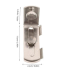 Stainless Steel Barn Door Latch Flip Lock With Rust Resistance For Gates And Cabinets Enhanced Security Modern Rustic Farmhouse