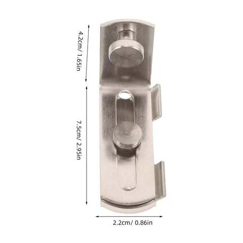 Stainless Steel Barn Door Latch Flip Lock With Rust Resistance For Gates And Cabinets Enhanced Security Modern Rustic Farmhouse