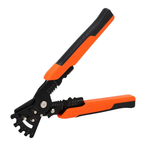 Multi Function Wire Splitting Stripper Pliers With Built In Wrench And Multi Angle Wire Bender Cable Stripper And Cutter For Electricians