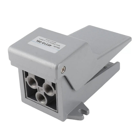 Rugged Foot Operated 2 Position 5 Way Air Control Valve With Aluminum Pedal for pneumatic systems industrial machinery