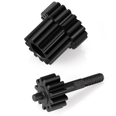 Steel Transmission Idler Gear Upgrade for Losi Micro B 1/24 2WD and Micro T 1/28 RC Buggy showing durable alloy gears