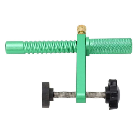 Top view of Two Pack 19mm Bench Dog Clamps With Quick Release Fast Acting Hold Down For Woodworking All Metal Heavy Duty Clamp Set