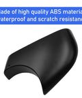 Black ABS material Tesla Model Y Mirror Bottom Cover Replacement Right Passenger Side For 2018 To 2025 Must Have Upgrade