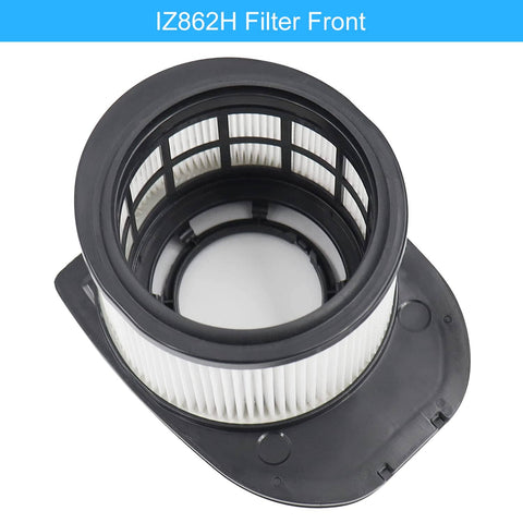 Six Pack Replacement Filter Kit For IZ862H Stratos Cordless Vacuum And IZ Series Models Including IZ562H UZ565H IZ540H IZ840 IZ800 Filter Front