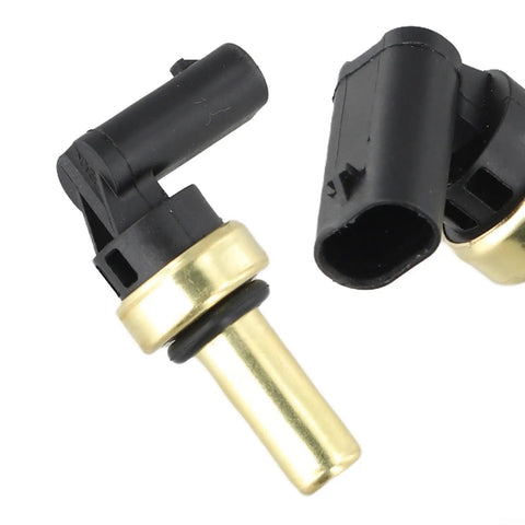Dead On Accuracy Engine Coolant Temperature Sensor Built Tough For Chevy Volt Bolt Terrain CT6 with black and gold parts.