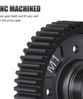Close-up of Traxxas 51T Steel Center Diff Output Gear with 20T Input Gear Differential Set for X Maxx 8S and XRT RC Car