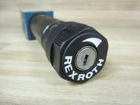 Close-up of an Adjustable sandwich flow control valve ZDR 6 DA3-43/75Y PN R900410864, showing set-and-lock feature for hydraulic systems.