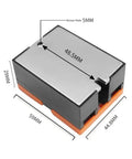 Zero Cross Solid State Relay For Single Phase DC To AC Control SSR 25DA 40DA Heavy Duty Industrial Relay, 59x44.8x29mm