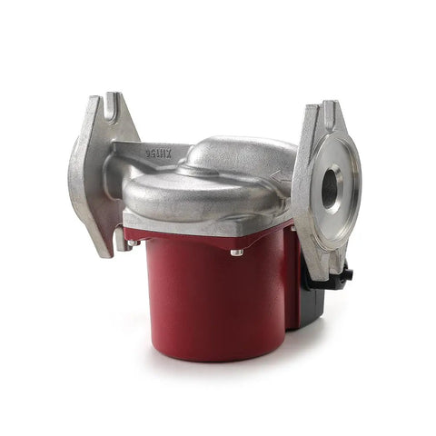 Tough As Nails 1 Inch Stainless Steel Flange 3 Speed Switchable 93 Watt 115 Volt Hot Water Pressure Booster Recirculating Circulator Pump side view with flange.