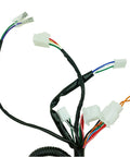 Complete GY6 Wiring Harness For 50cc 70cc 90cc 110cc 125cc 4 Stroke ATVs Mopeds with connectors and multi-colored wires
