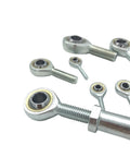 Heavy Duty Metric Threaded Rod End Spherical Bearings Joint Self Aligning Design For Hydraulic Cylinders Machine Tools And Engine Parts Smooth Rolling Action Built Damn Tough No Fuss Performance Rated, various sizes.