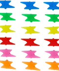 72 Pieces Colorful Z Shaped Bike Spoke Beads For Bicycle Wheel Spoke Decoration And Customization, Vibrant Mixed Colors