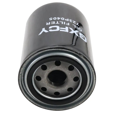 Beefed Up Heavy Duty Log Splitter Hydraulic Oil Filter Replacement 723P0405 showing top view of filter casing with markings
