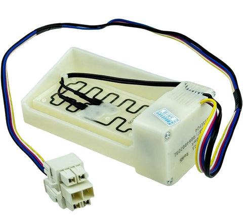 Heavy Duty Refrigerator Electric Damper Motor Du24-012 Kr0285567 Universal Airflow Regulator features white housing and multicolored wires.