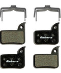 Rival 22 Force 22 Red 22 S700 semi-metallic bike brake pads set, 2 pairs with Apex CX1, Level TLM, Red AXS Gen 1 compatibility