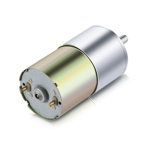 12V DC high torque gear motor with metal gears and rotor