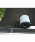 Heavy Duty Asphalt Shingle Starter Roll With Killer Self Seal Adhesion 7.2 Inches Wide on roofing surface ready for installation.