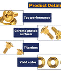 Product details of Titanium Windshield Bolts Set For Street Glide And Road Glide Dope Performance Screws High Strength Corrosion Resistant