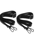 Two Pack Horse Blanket Leg Straps with durable metal buckles and elastic fit for riding and training.