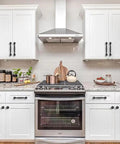 Rustic Black Cabinet Pulls 10 Pack Antique Hammered Kitchen Hardware Vintage Drawer Handles installed on white kitchen cabinets.