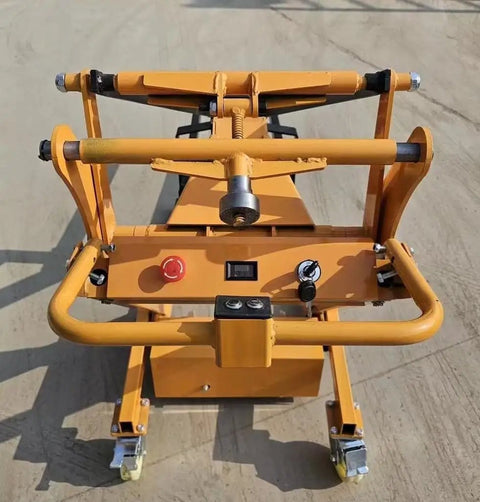 Heavy Duty Electric Articulated Forklift With No Sweat Grab Clamp And Hook Swap Built Like Steel Tank 1100 Lb Capacity Smooth Operator 82 Inch Lift For Cramped Warehouses