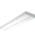Under Cabinet Fluorescent Light Fixture 24 Inch T8 17W 120V With Electronic Ballast Included White Finish Slim Cold Rolled Steel Housing