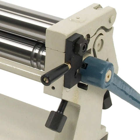 Heavy Duty Built Like A Tank 24 Inch Slip Roll Rolling Machine Knocks Out 20 Gauge Mild Steel Sheets With Rock Solid 1 To 1 Gear Precision And Quick Open Lever Design For Stress Free Wire Bending And Fabrication
