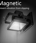 Magnetic 15W LED Work Light With 180 Degree Rotation Waterproof Spotlight Three Modes Hands Free For Construction Car Repair Camping Emergency